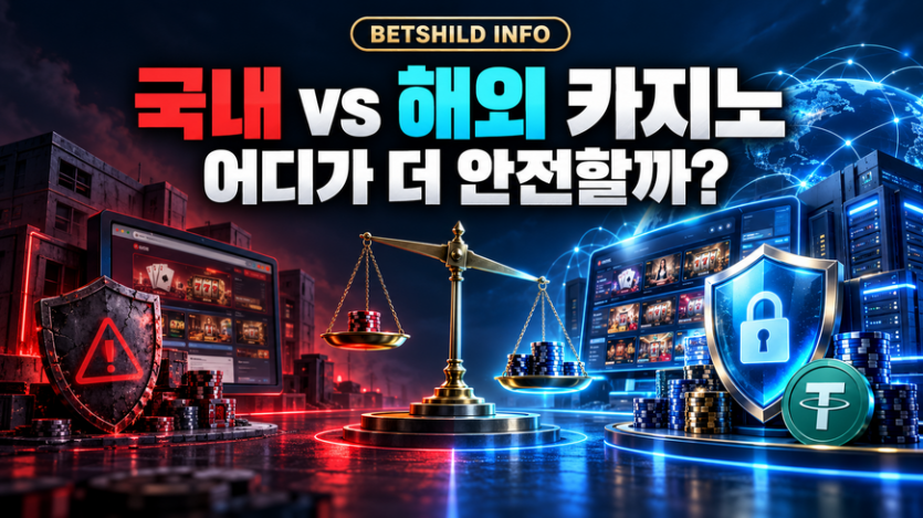 국내·해외 온라인카지노 안전성과 이용자별 선택 기준